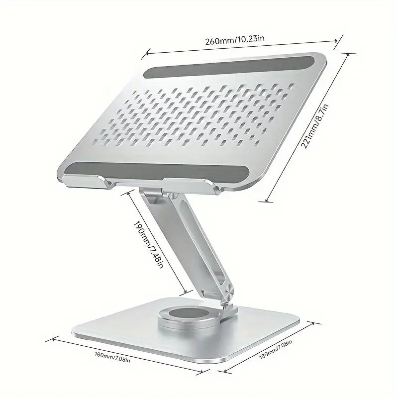 Adjustable Aluminum Laptop Stand - Image 3