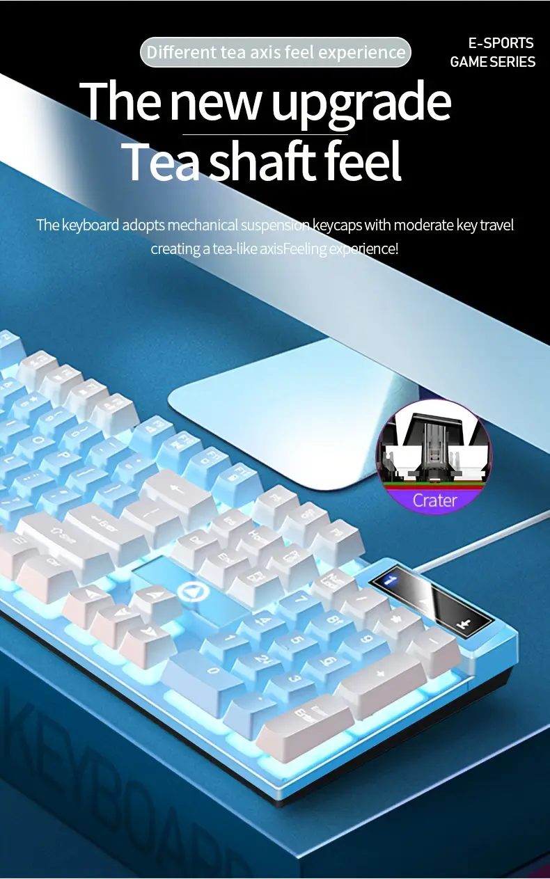 YINDIAO Gaming Mechanical Keyboard - Image 3