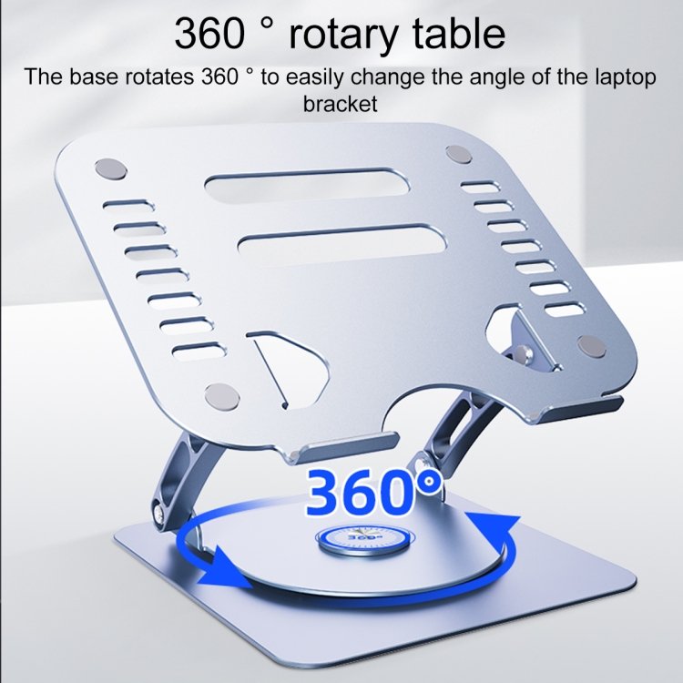 Rotating Two Holes Lifting Laptop Stand - Image 3