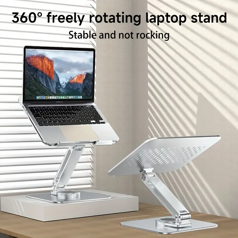 Adjustable Aluminum Laptop Stand - Image 2